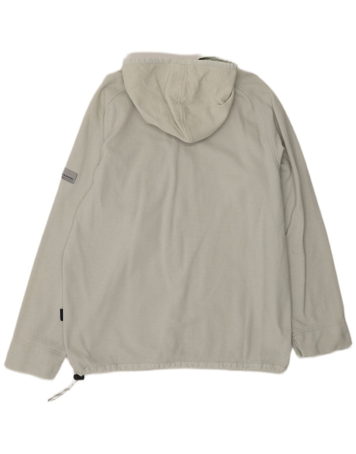 SERGIO TACCHINI Suéter masculino com capuz grande algodão cinza