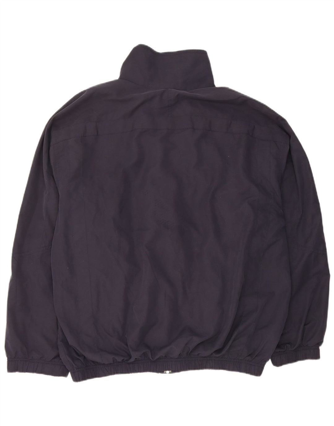 Ellesse Jaqueta masculina de agasalho grande poliéster azul marinho