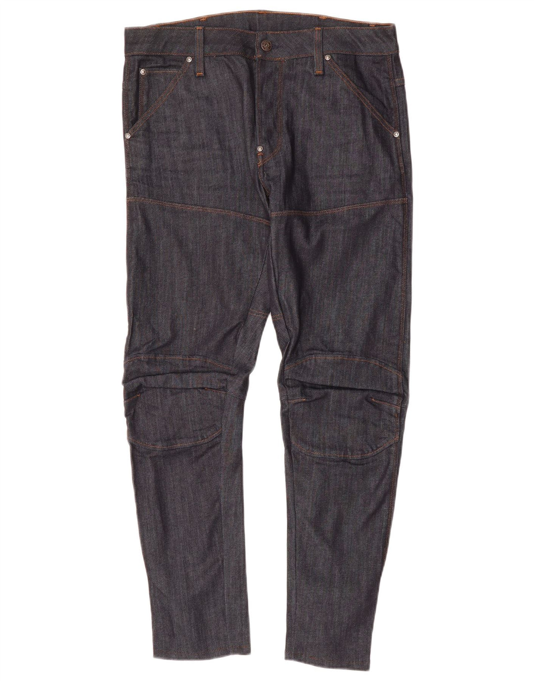 Jeans slim masculino G-STAR W32 L32 algodão azul marinho