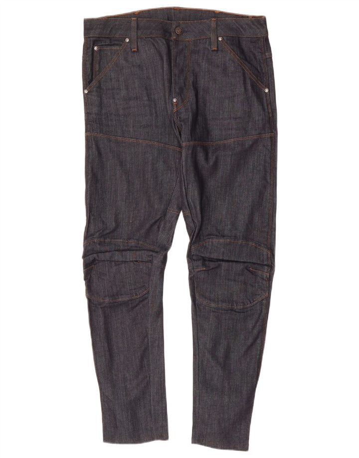 Jeans slim masculino G-STAR W32 L32 algodão azul marinho