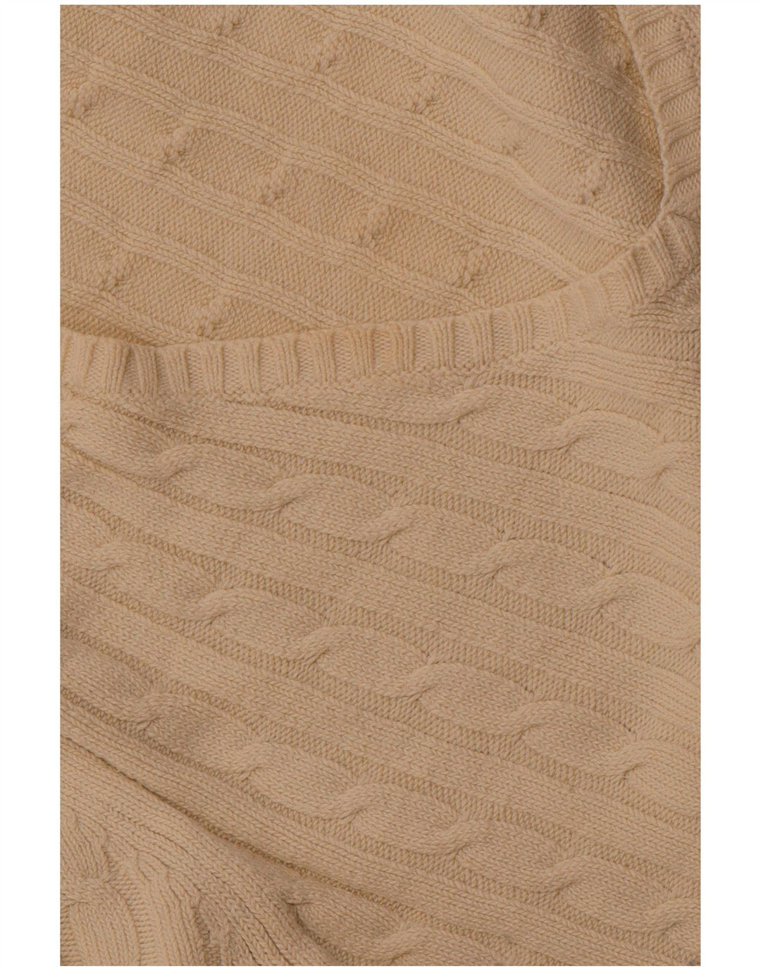 CREW CLOTHING Suéter feminino com decote em V UK 18 XL algodão branco