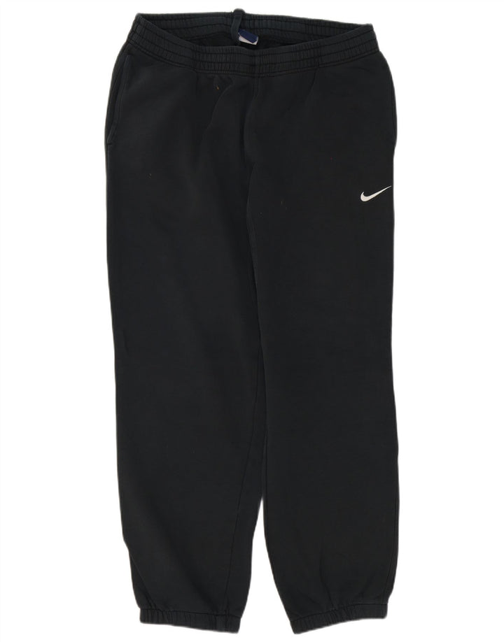 Calça de treino masculina Nike joggers grande algodão preto