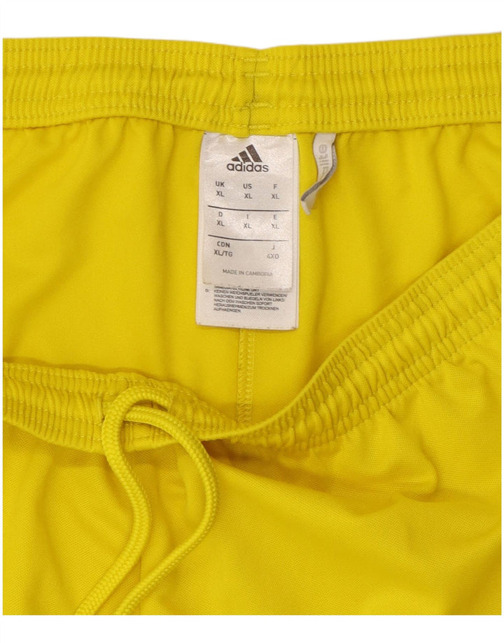 Adidas Masculino Climalite Sport Shorts XL Amarelo Poliéster