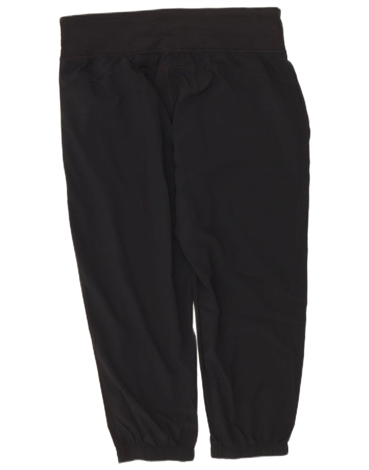 Under Armour Womens Capri Calças de treino Joggers Reino Unido 14 Médio Preto