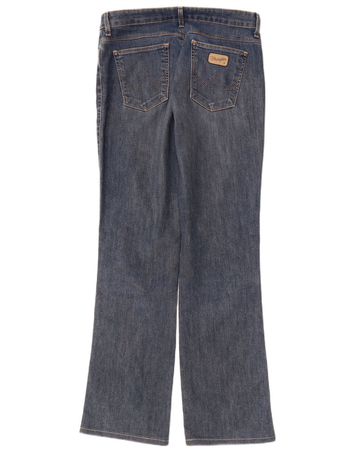 Jeans bootcut feminino WRANGLER W31 L29 algodão azul marinho