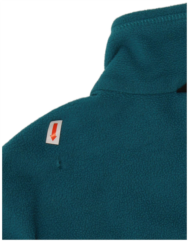 Jaqueta de lã feminina JACK WOLFSKIN Reino Unido 12/14 poliéster azul médio
