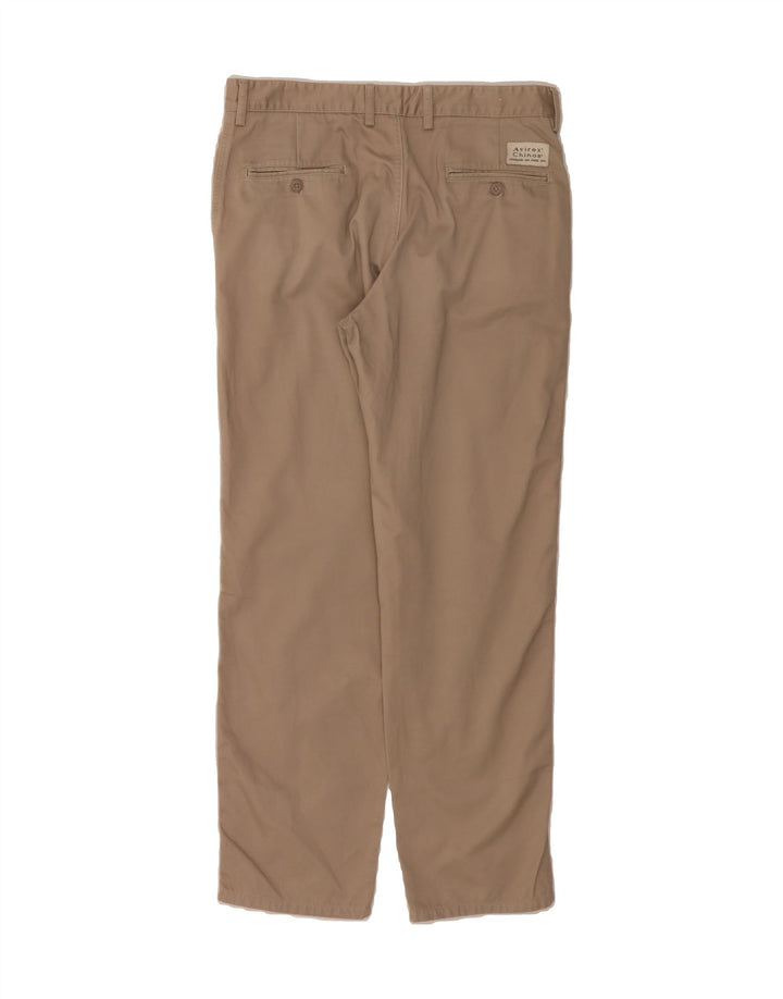 AVIREX Mens Straight Chino Trousers W34 L32 Beige Cotton Vintage Avirex and Second-Hand Avirex from Messina Hembry 