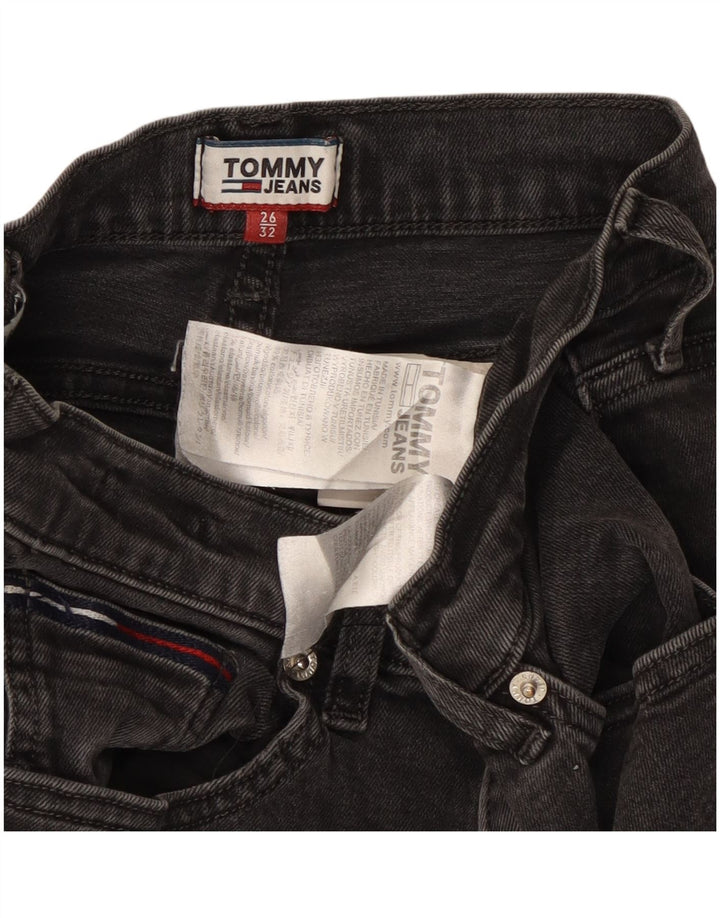 Tommy Hilfiger Jeans Slim Feminino W26 L27 Algodão Preto