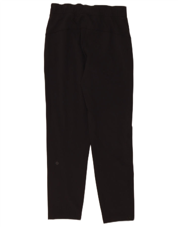 Lululemon Calça feminina slim US 4 pequena W26 L28 nylon preta