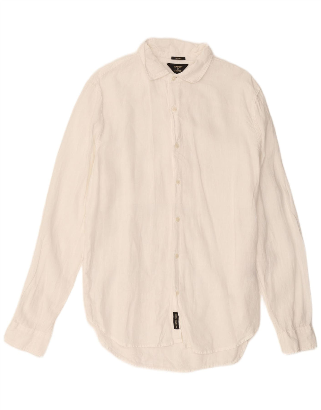 Camisa masculina Superdry XL linho branco