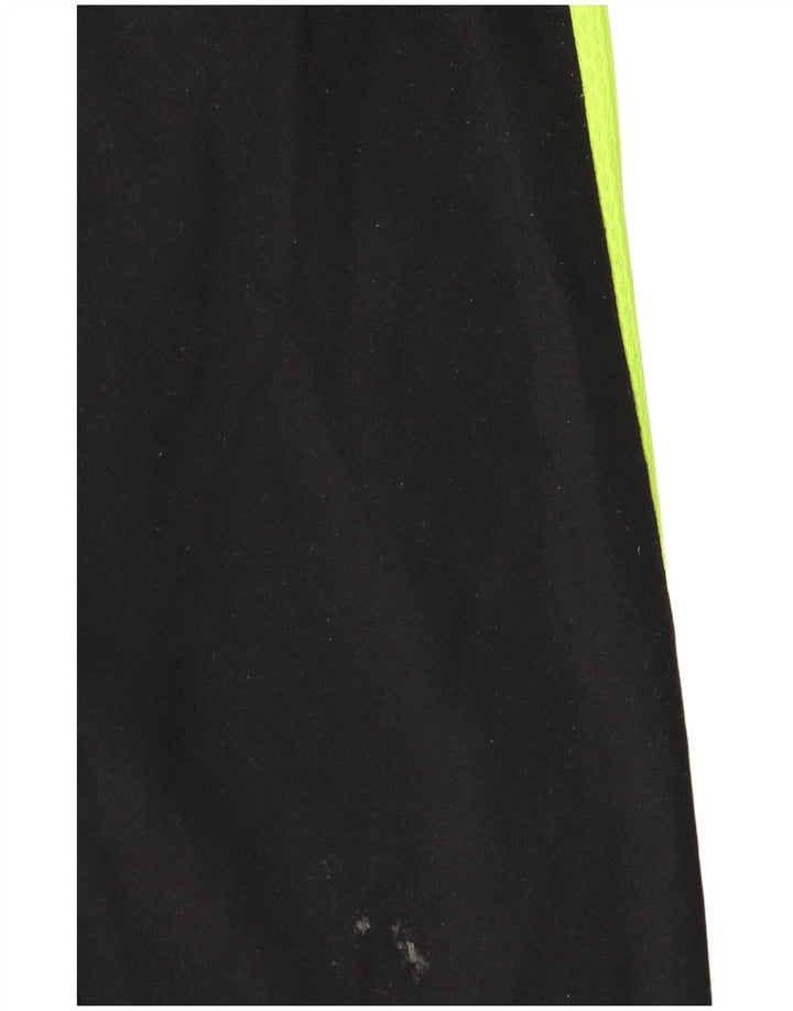 Calça de treino masculina Nike Dri Fit médio preto colorblock