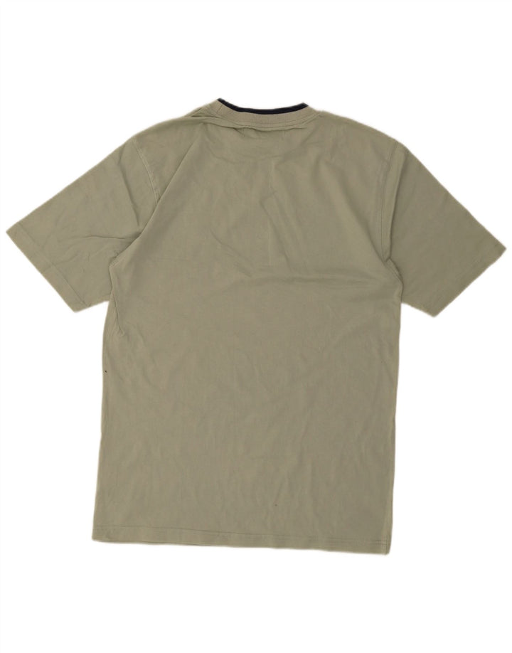 Camiseta masculina Asics Top grande algodão verde
