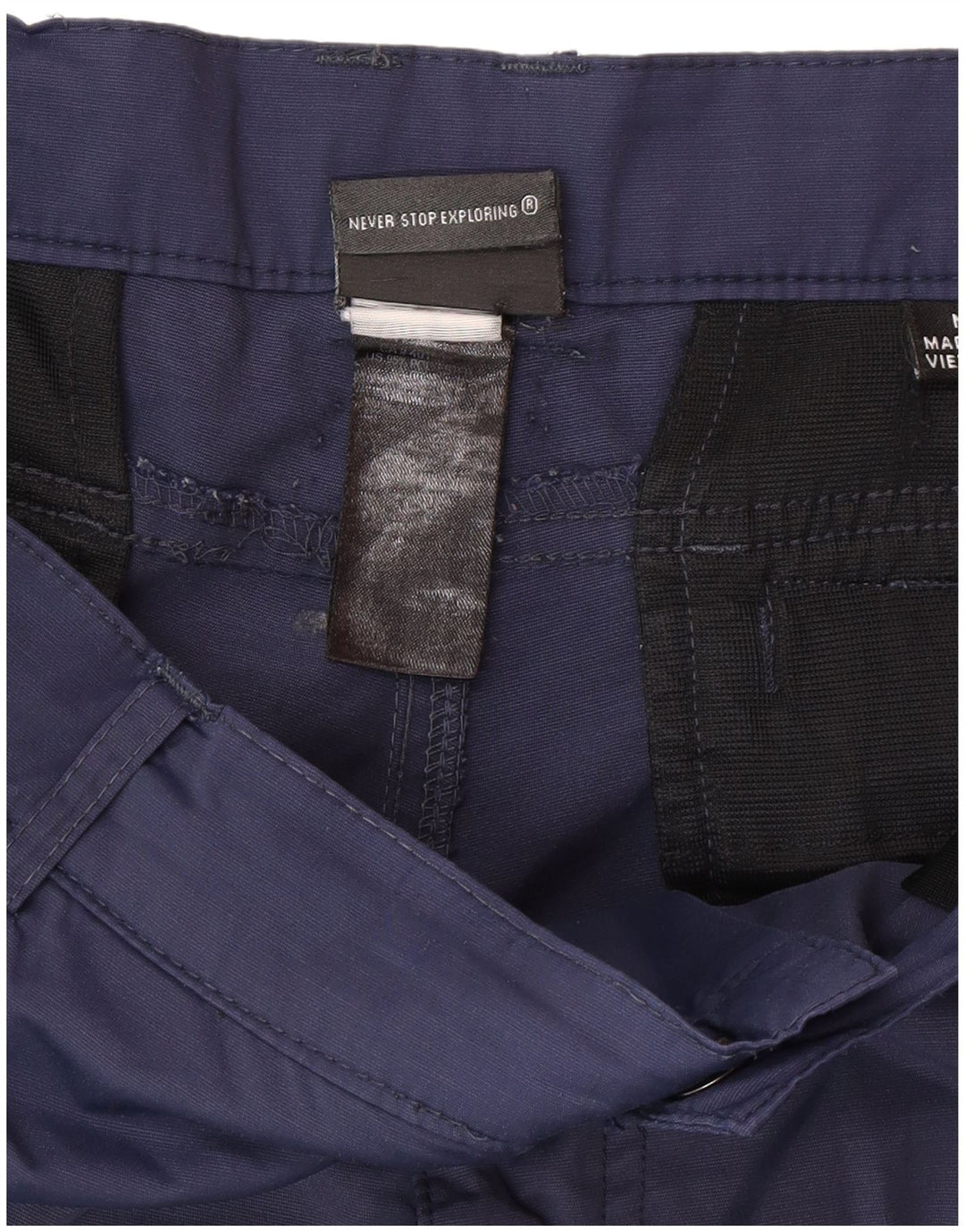 Shorts cargo masculino The North Face médio W36 azul marinho poliéster