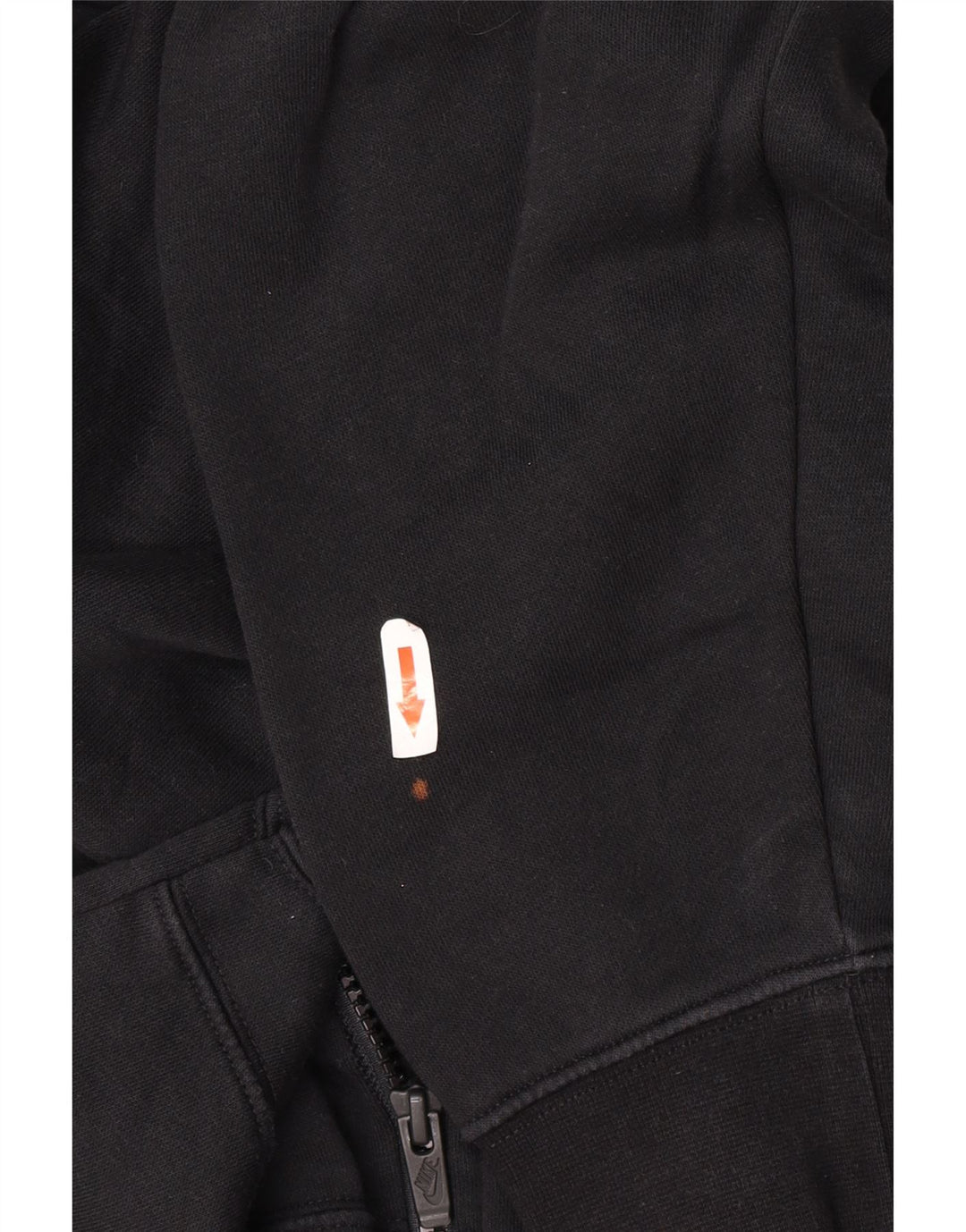Nike Mens Treino Top Jaqueta Médio Algodão Preto