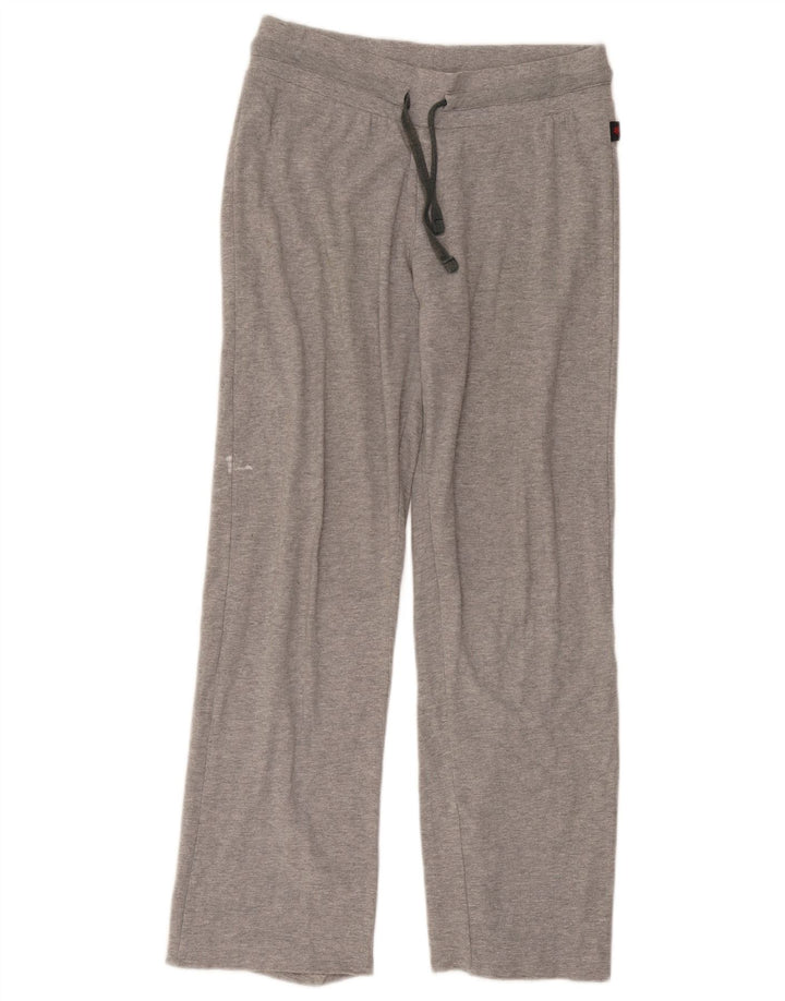 Calça de treino feminina Kappa UK 14 grande algodão cinza