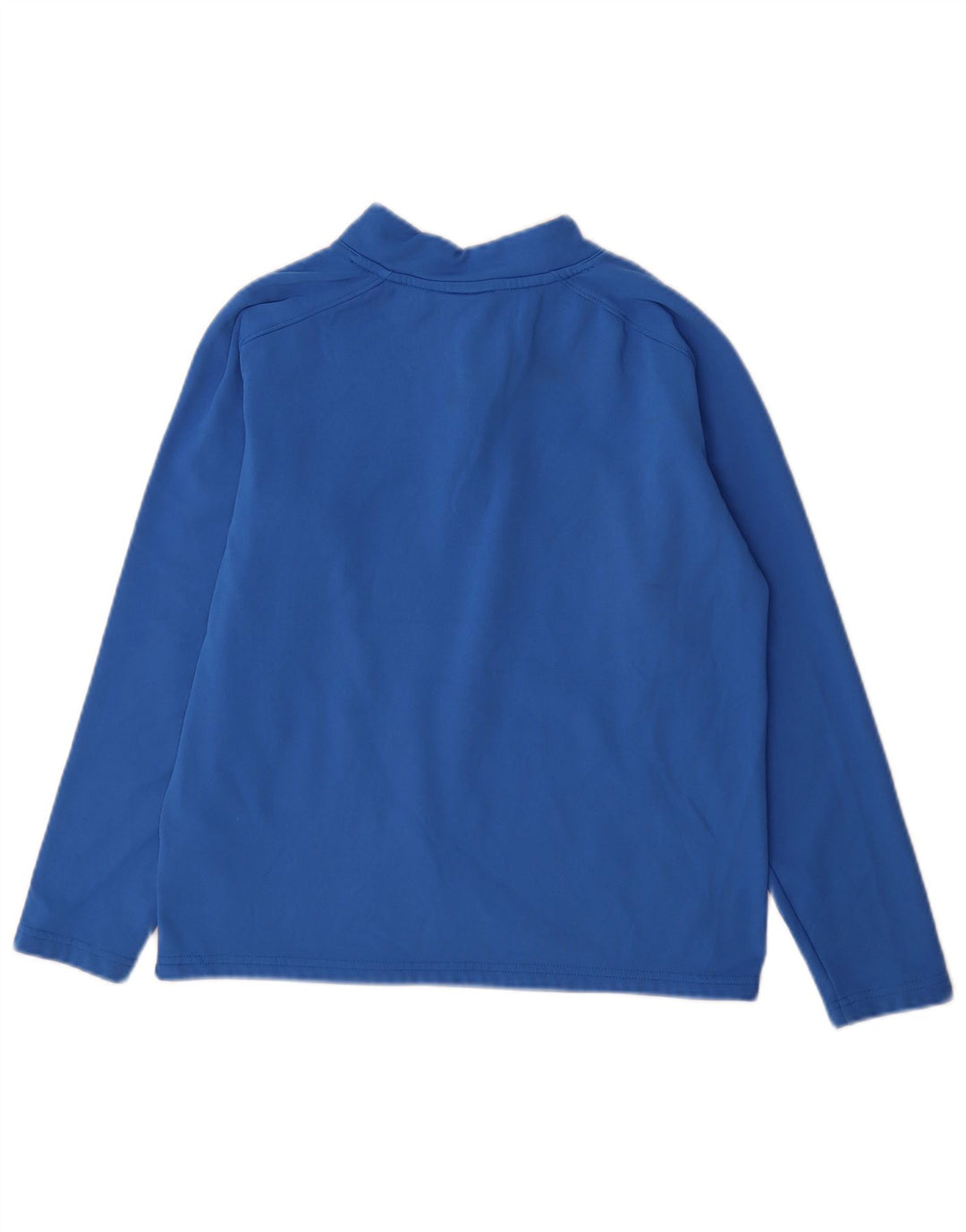 Top de treino Nike Boys Graphic Zip Neck pulôver 13-14 anos XL Azul