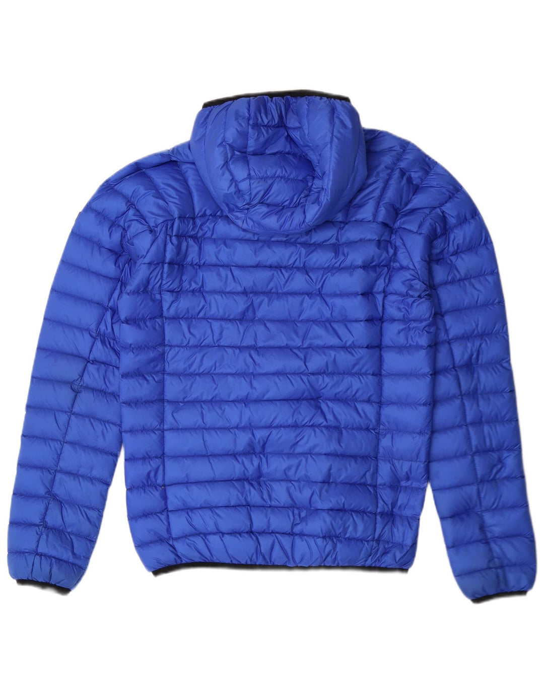 Jaqueta acolchoada com capuz masculina SUPERDRY Reino Unido 36 nylon azul pequeno