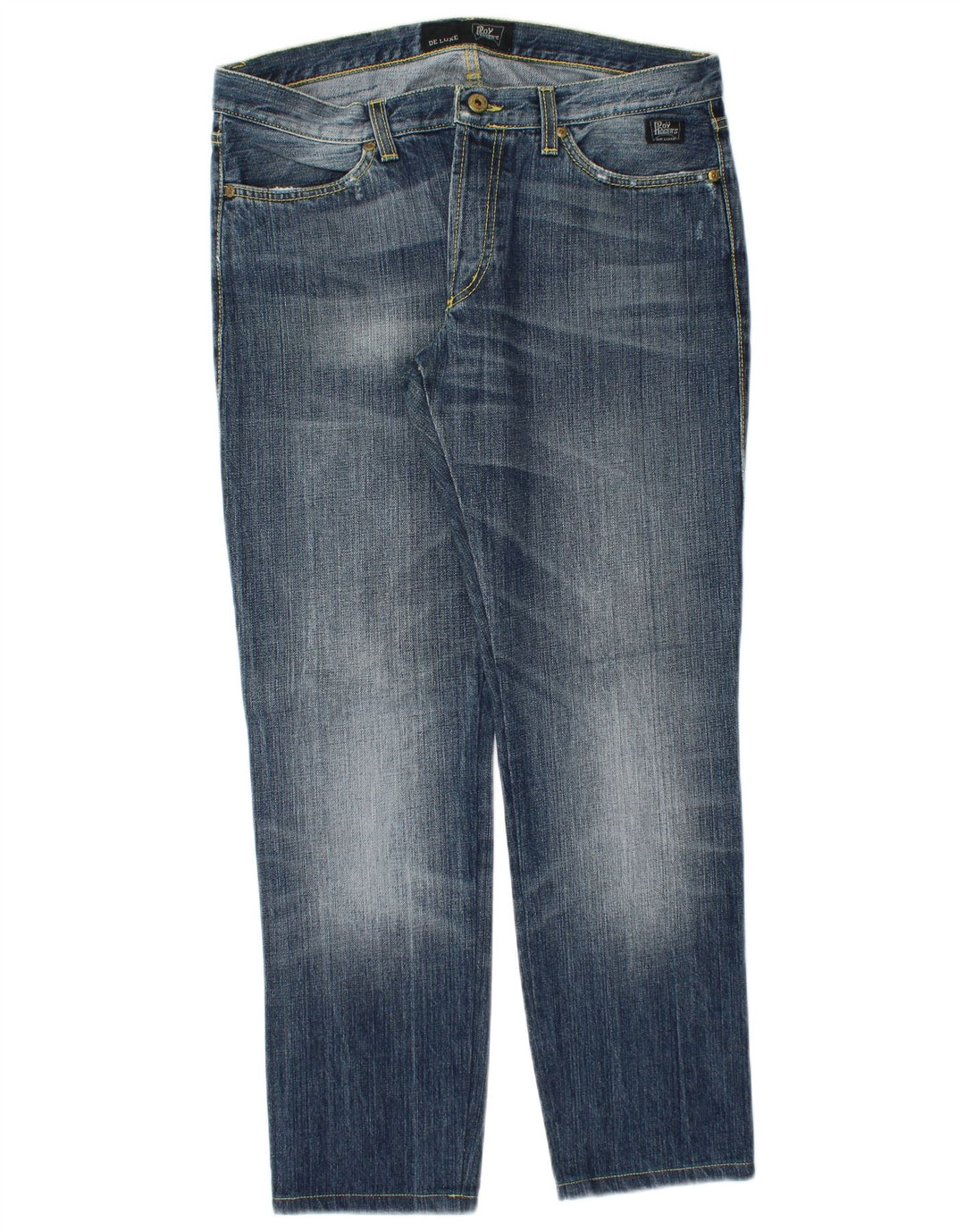 ROY ROGERS Calça jeans masculina slim W32 L29 algodão azul
