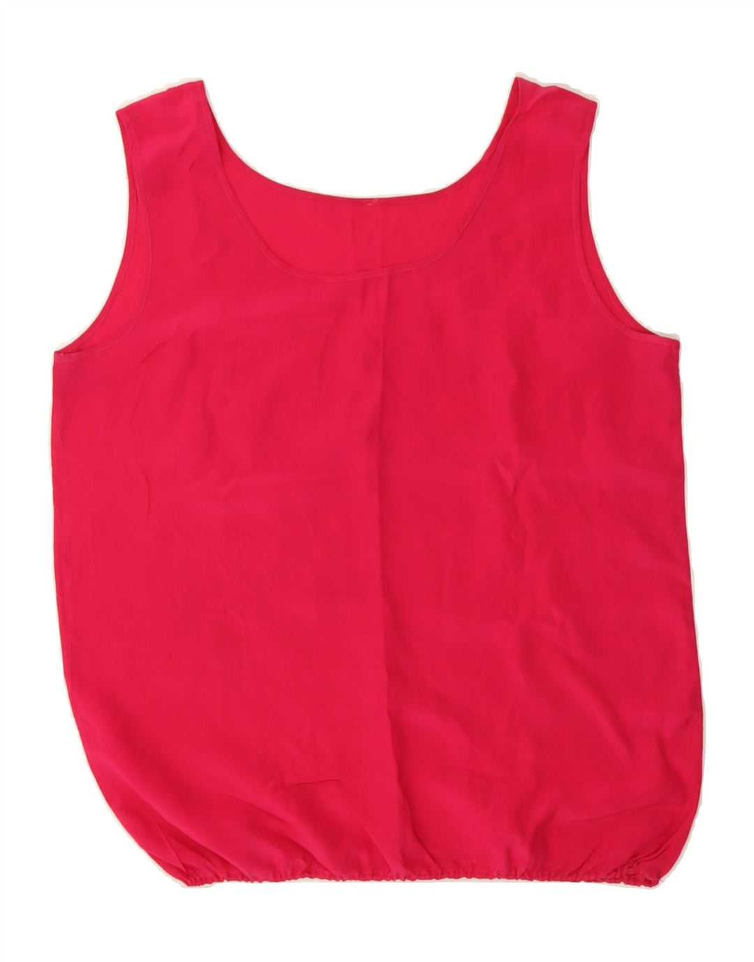 VINTAGE Womens Vest Top UK 12 Medium Pink Vintage Vintage and Second-Hand Vintage from Messina Hembry 