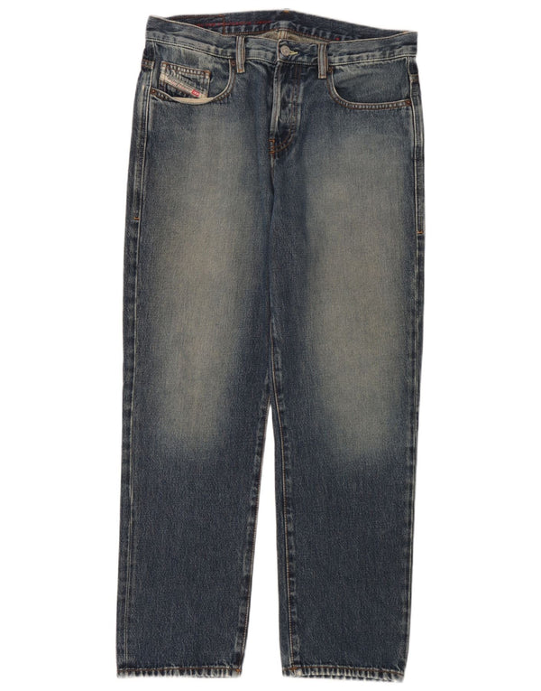 Jeans retos masculinos Diesel W32 L30 algodão azul