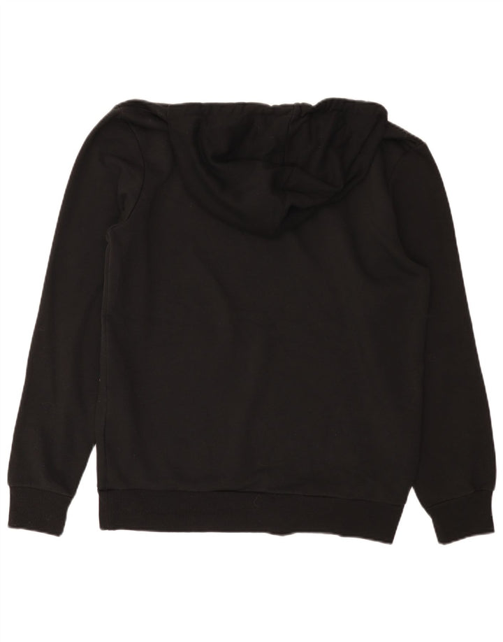 Jack & Jones moletom com capuz masculino grande algodão preto