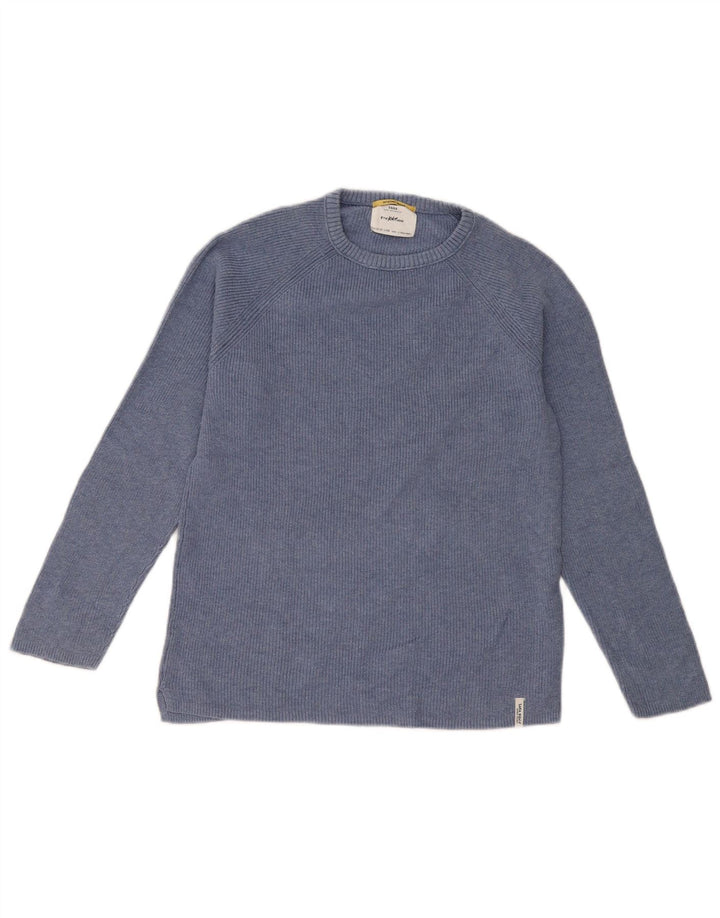 Suéter Zara Boys com gola redonda 11-12 anos azul
