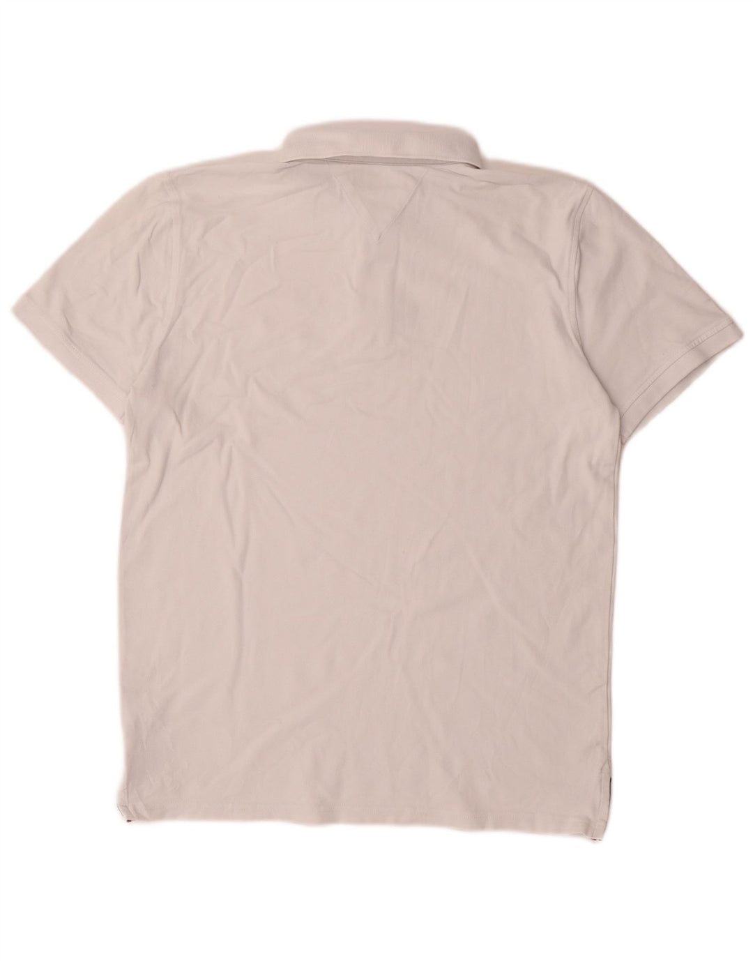 Camisa polo masculina TOMMY HILFIGER 15-16 anos algodão branco