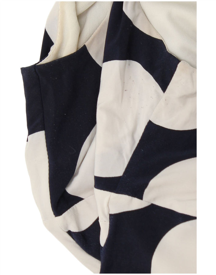 Vestido bodycon feminino Phase Eight UK 12 médio azul marinho bolinhas