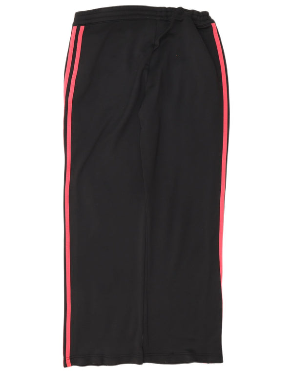 Calça de treino feminina Adidas UK 12 poliéster preto médio