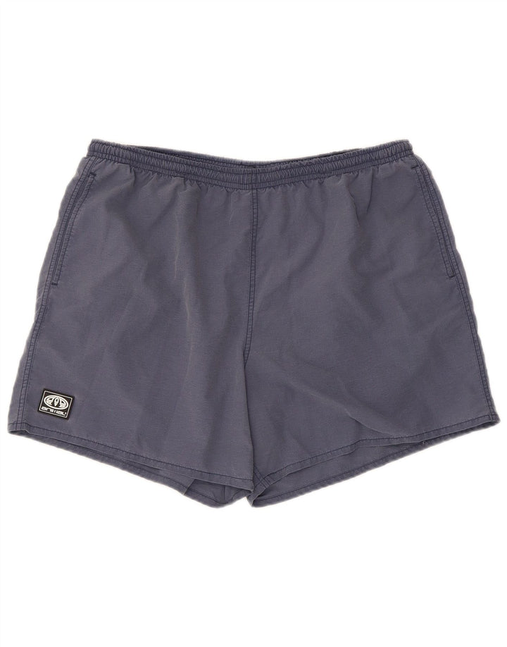Animal Womens Sport Shorts UK 14 Grande Poliamida Azul Marinho