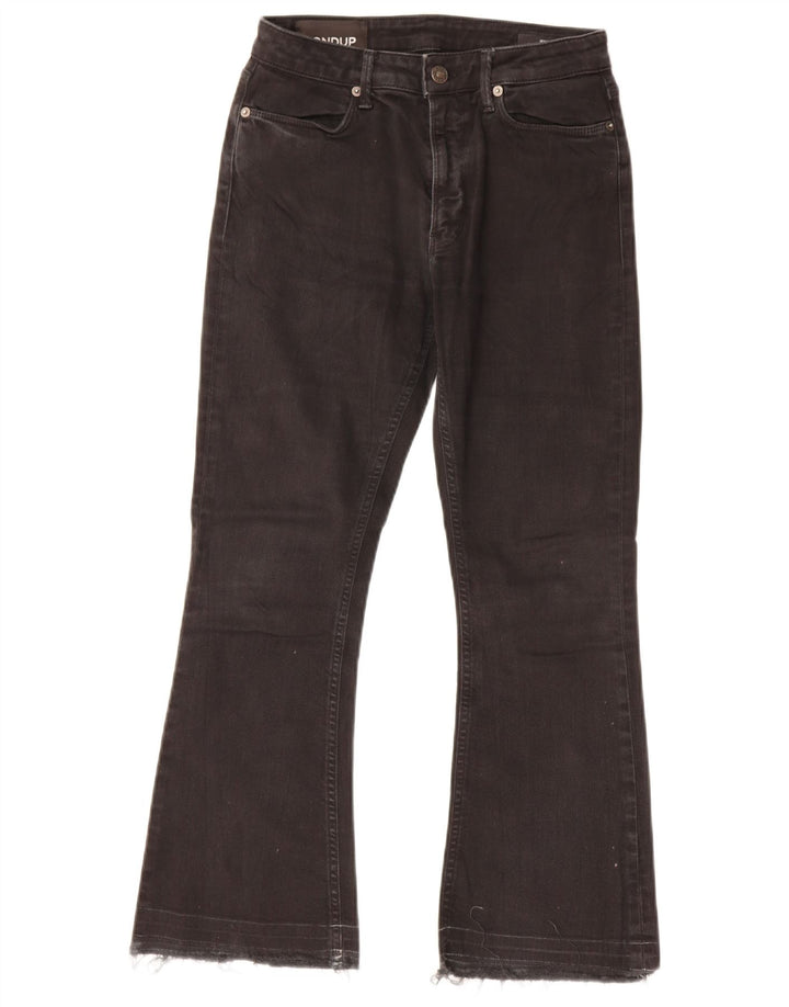 Dondup feminino bootcut jeans W26 L26 algodão preto