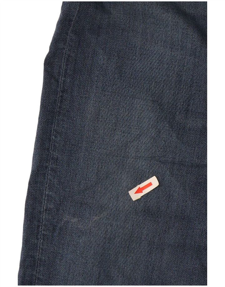 Jeans Slim Masculino Massimo Dutti EU 44 Grande W34 L29 Azul