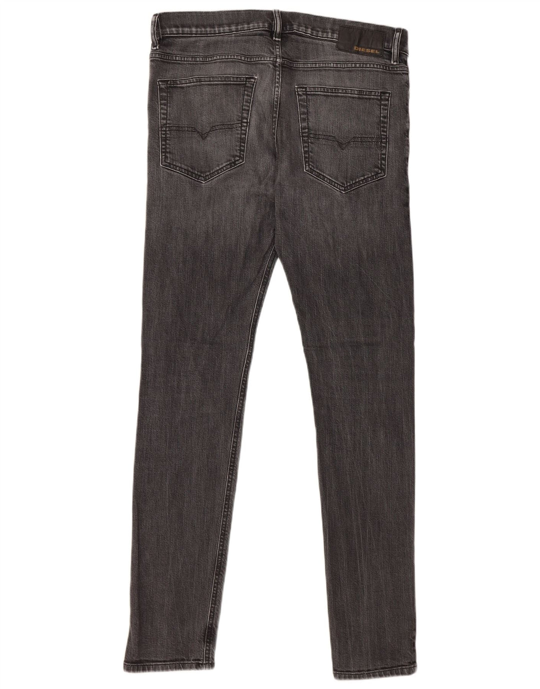 DIESEL Masculino D-Luster Slim Jeans W32 L32 Algodão Cinza