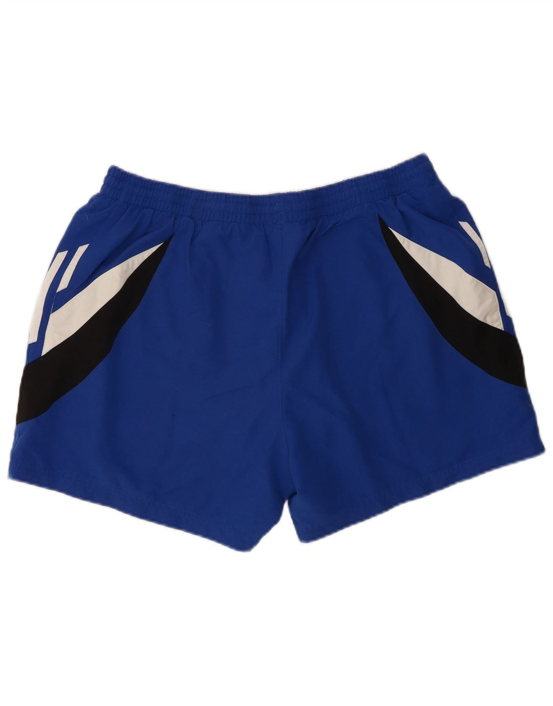 Adidas Mens Sport Shorts Grande Azul Colorblock Poliéster