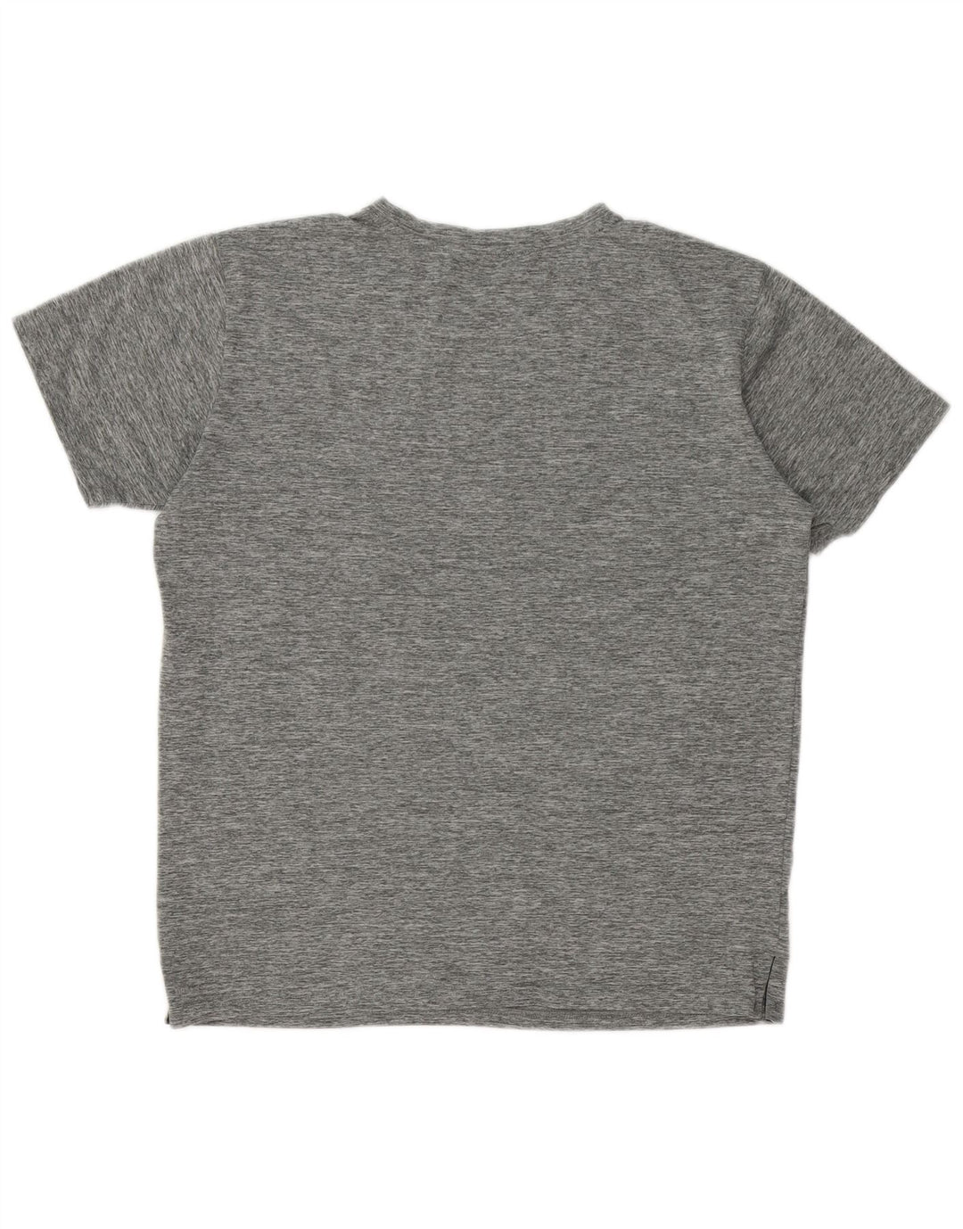 Camiseta masculina Puma Graphic Top cinza médio manchado