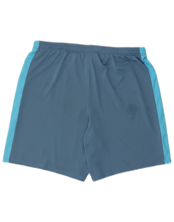 Shorts esportivos masculinos Nike Dri Fit Slim Fit XL azul poliéster