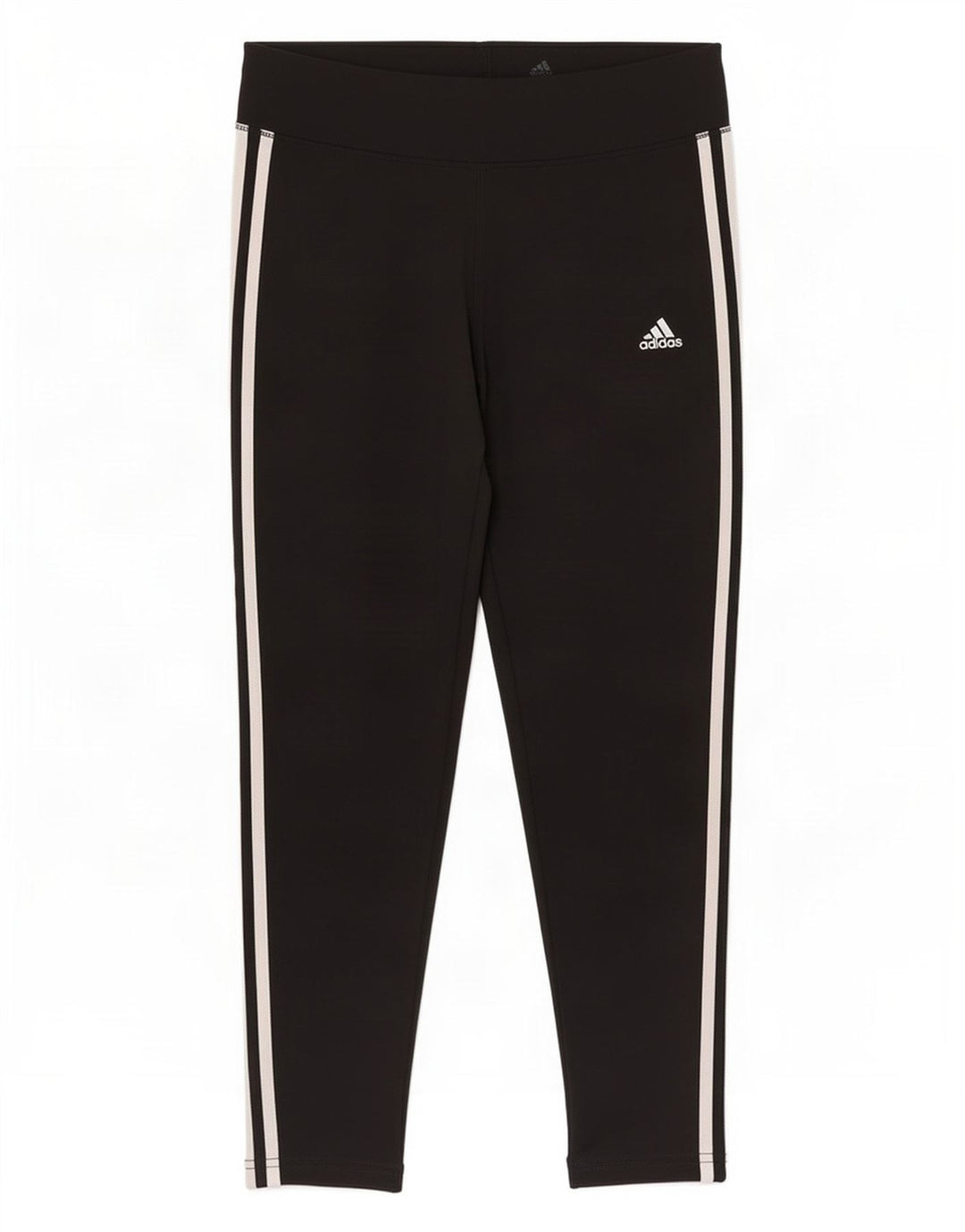 Leggings Adidas Mulher UK 16/18 Grande Poliéster Preto