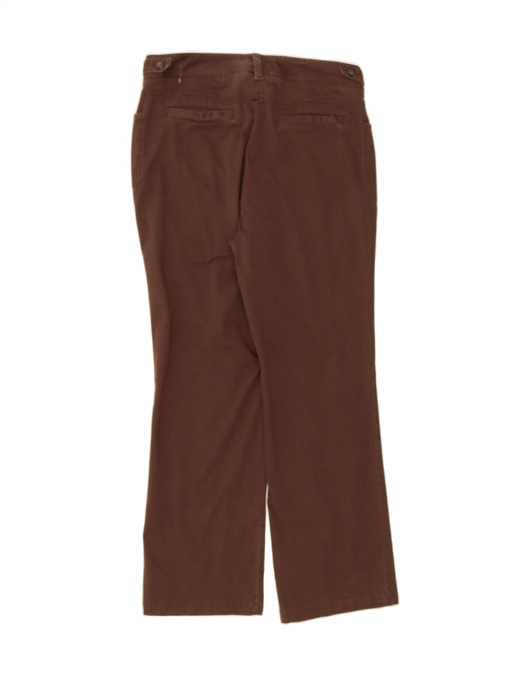 DOCKERS Womens Casual Trousers US 10 Large W32 L29 Brown Classic Vintage Dockers and Second-Hand Dockers from Messina Hembry 