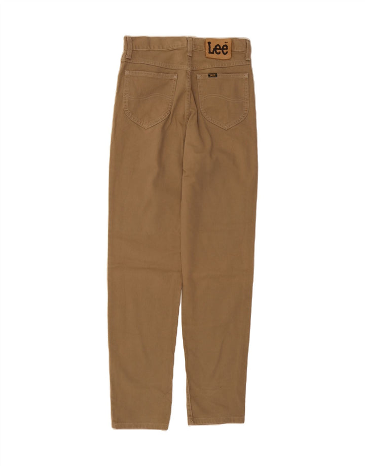 LEE Boys Straight Jeans 15-16 Years W30 L34 Brown Cotton Vintage Lee and Second-Hand Lee from Messina Hembry 