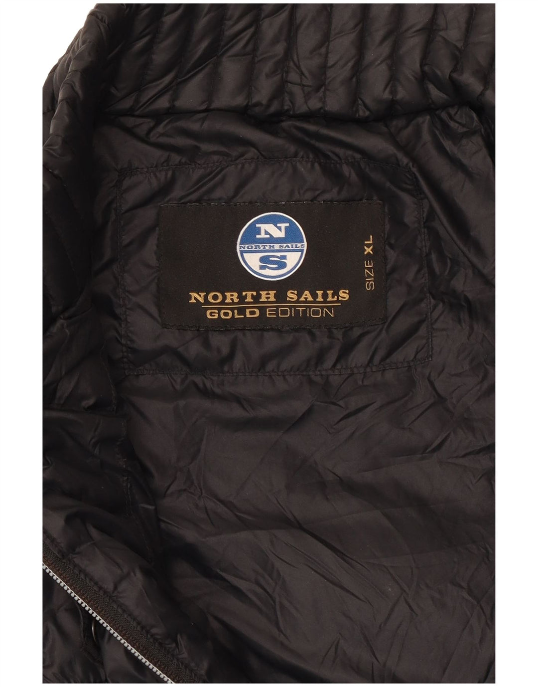 Jaqueta acolchoada masculina North Sails UK 42 XL preta