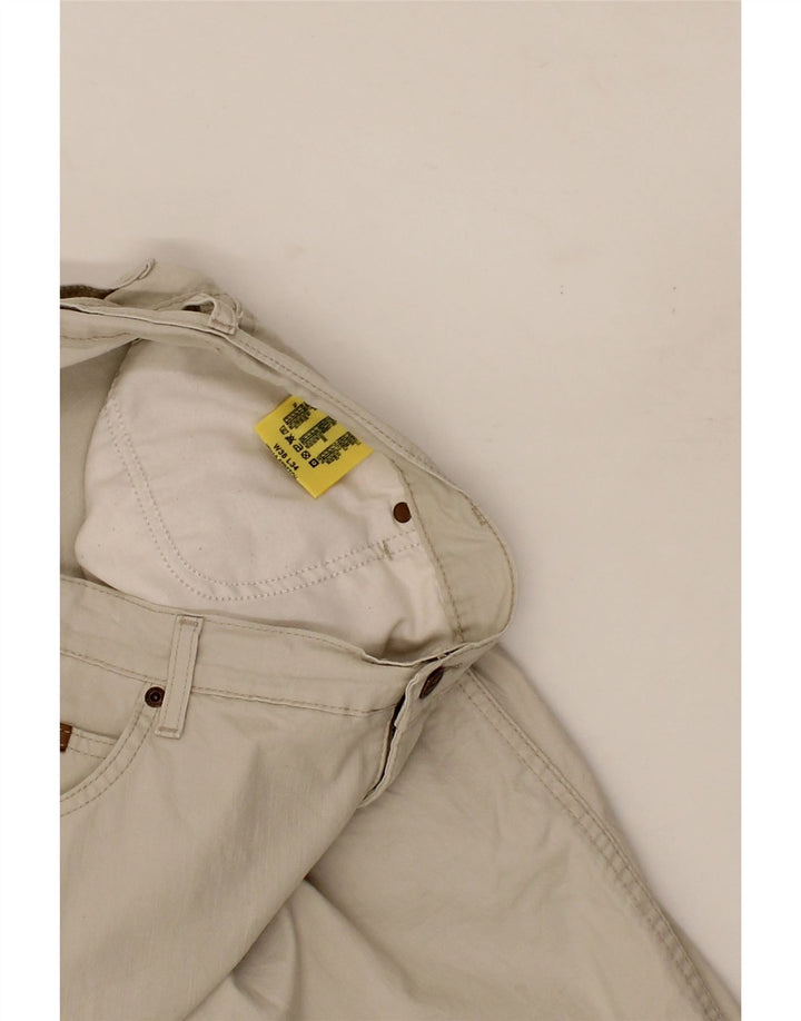 WRANGLER Mens Straight Casual Trousers W38 L31 Beige Cotton Vintage Wrangler and Second-Hand Wrangler from Messina Hembry 