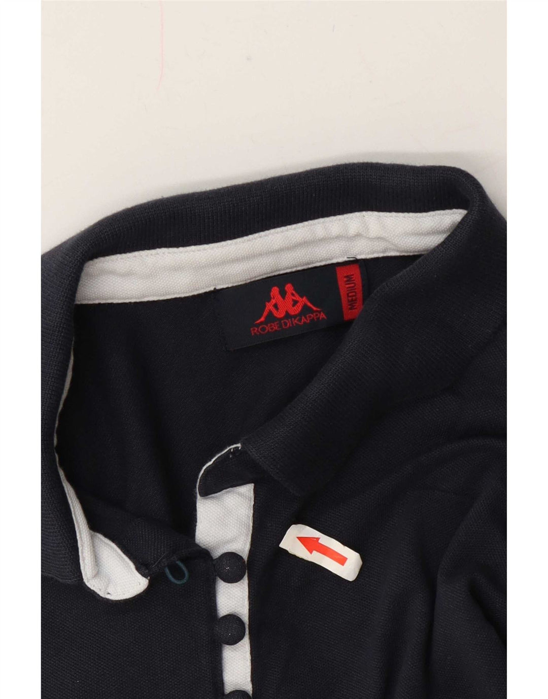 Camisa polo feminina Kappa UK 14 médio azul marinho