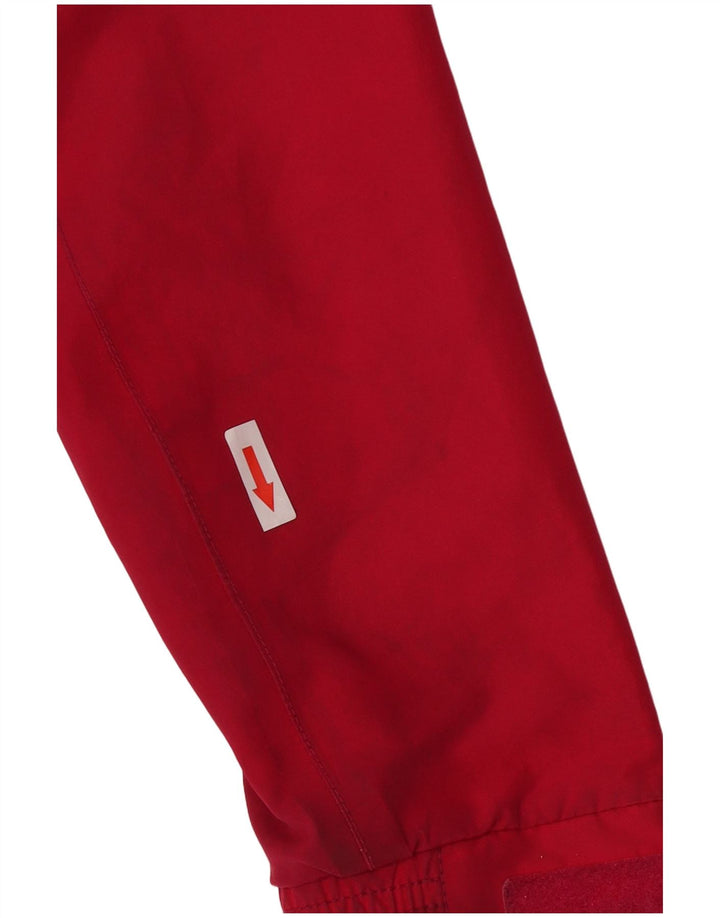Jaqueta de chuva gráfica com capuz Helly Hansen para meninas 11-12 anos poliéster rosa