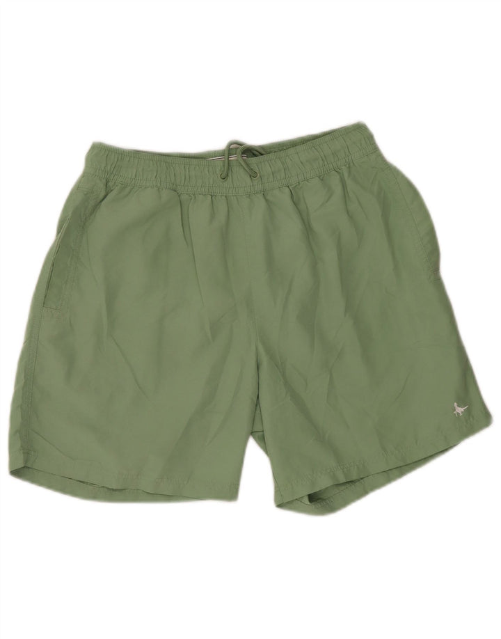 Shorts esportivos masculinos Jack Wills poliéster verde médio