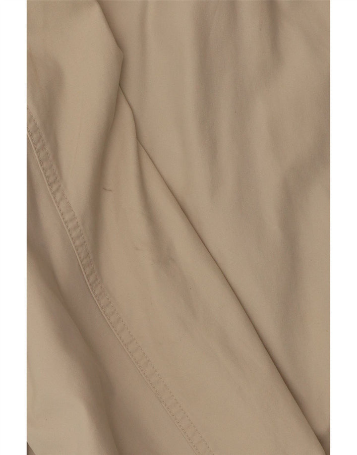 Jaqueta bomber masculina Tommy Hilfiger Reino Unido 38 algodão bege médio