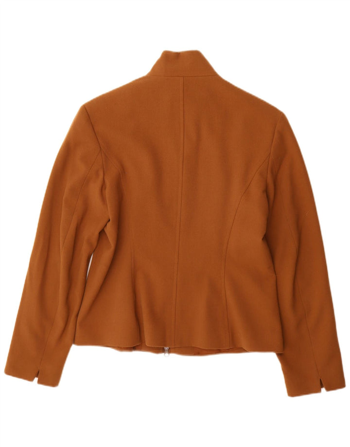 Conjunto feminino Hirsch de 2 peças EU 38 médio W28 L34 poliéster marrom