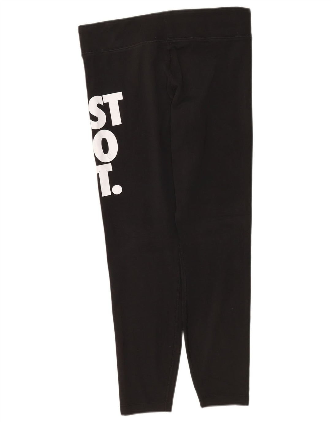 Leggings Nike Femininas Graphic UK 16 Grande Algodão Preto