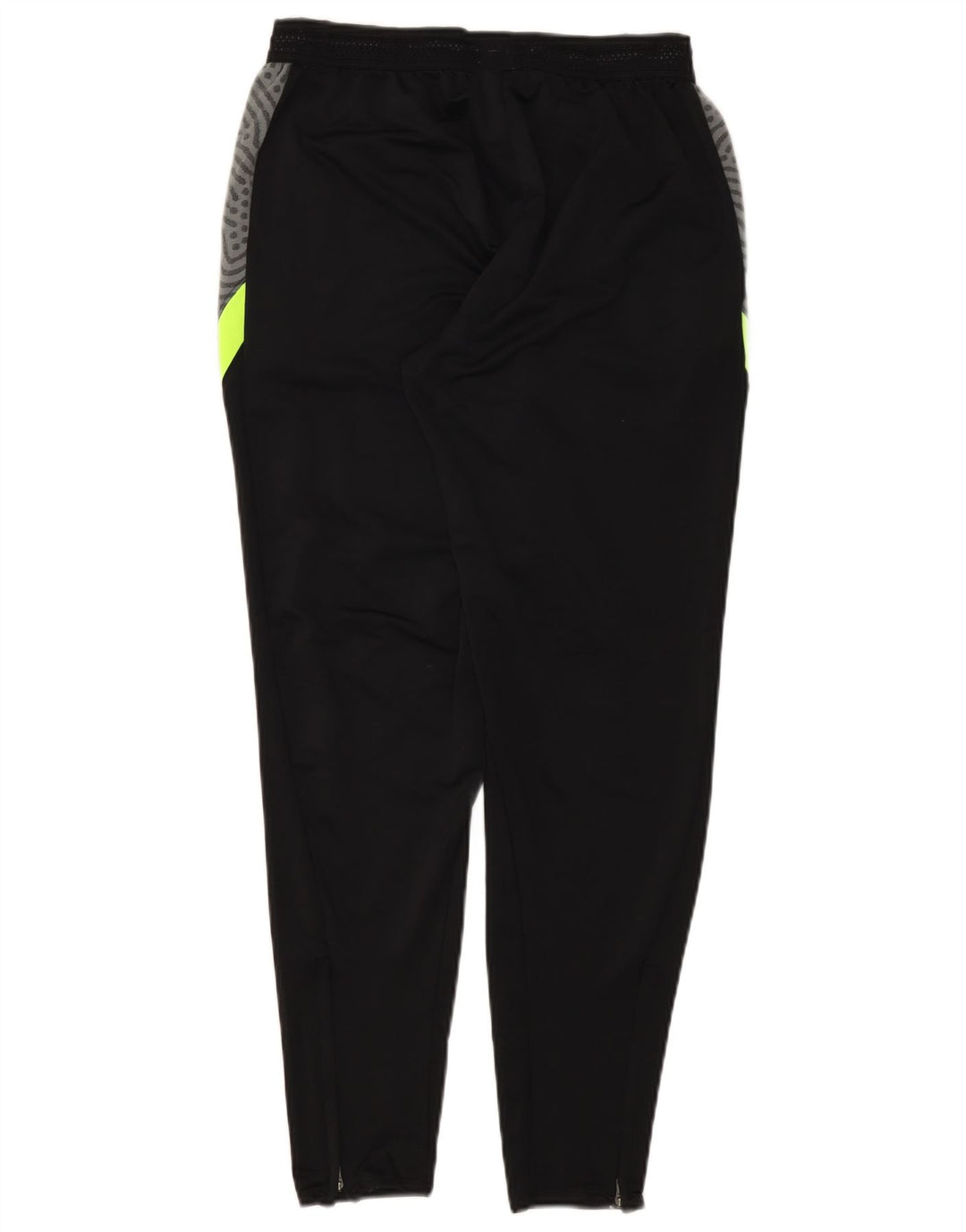 Calça de treino masculina NIKE Dri Fit médio preto colorblock poliéster