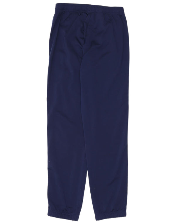 Adidas Mens Treino Calças Joggers Pequeno Poliéster Azul Marinho
