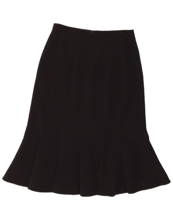 Saia feminina LAURA Petites Trumpet EUA 4 pequena W28 poliéster preto